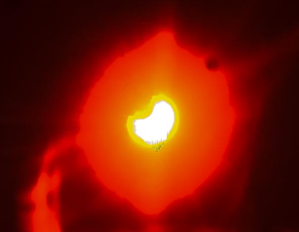 January 4, 2011 Partial Solar eclipse.